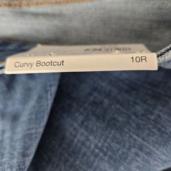 Womens Sonoma Size 10R Denim Jeans Goods For Life Curvy Mid Rise Bootcut Casual - Picture 12 of 14